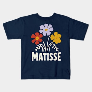 Matisse Flowers Lover Kids T-Shirt